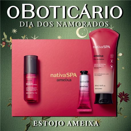 O Boticario Dia Dos Namorados ESTOJO AMEIXA