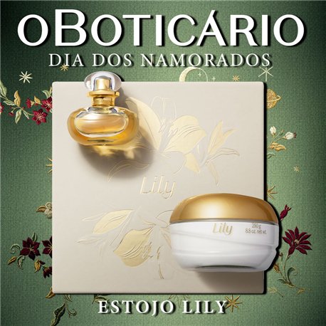 O Boticario Dia Dos Namorados ESTOJO LILY