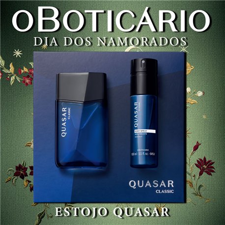 O Boticario Dia Dos Namorados ESTOJO QUASAR
