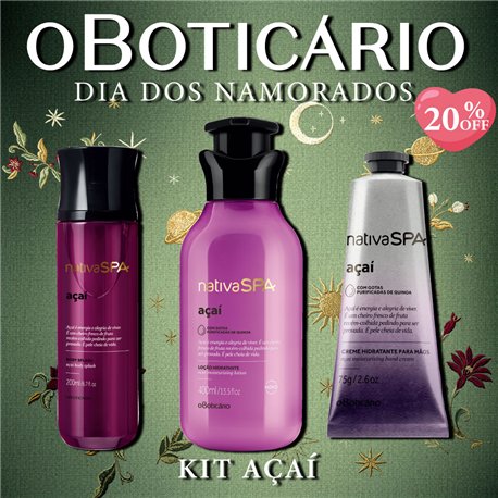 O Boticario Dia Dos Namorados KIT ACAI