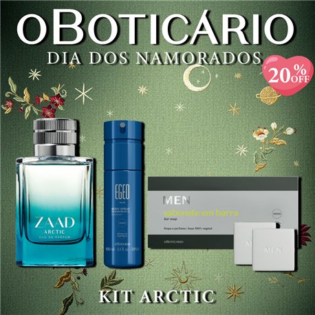 O Boticario Dia Dos Namorados KIT ARCTIC