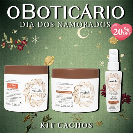 O Boticario Dia Dos Namorados KIT CACHOS
