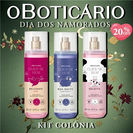 O Boticario Dia Dos Namorados KIT COLONIA