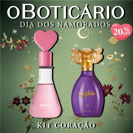 O Boticario Dia Dos Namorados KIT CORACAO