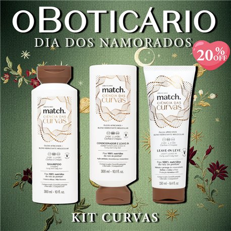 O Boticario Dia Dos Namorados KIT CURVAS