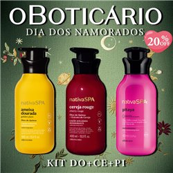 O Boticario Dia Dos Namorados KIT DO+CE+PI