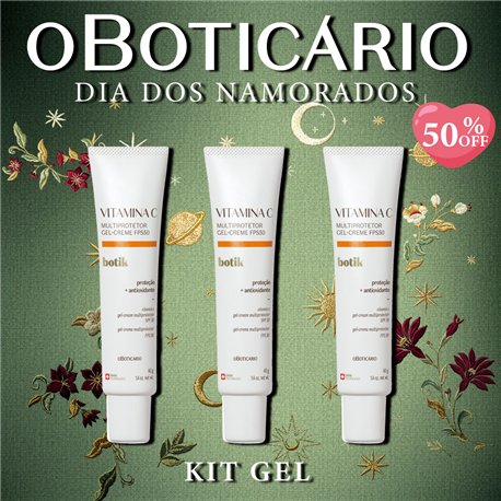 O Boticario Dia Dos Namorados KIT GEL