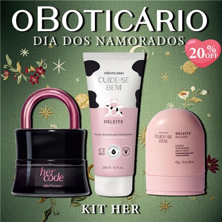 O Boticario Dia Dos Namorados KIT HER
