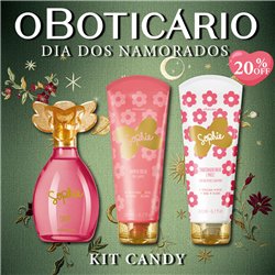 O Boticario Dia Dos Namorados KIT CANDY