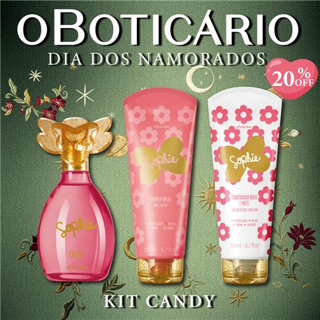 O Boticario Dia Dos Namorados KIT CANDY