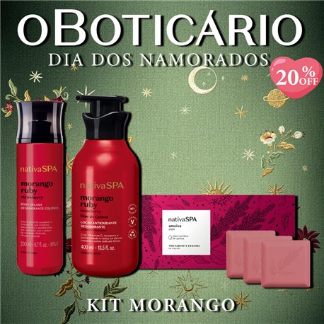 O Boticario Dia Dos Namorados KIT MORANGO