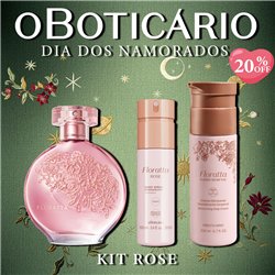 O Boticario Dia Dos Namorados KIT ROSE