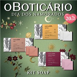 O Boticario Dia Dos Namorados KIT SOAP
