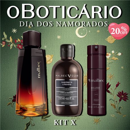 O Boticario Dia Dos Namorados KIT X