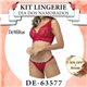 Dia dos Namorados Kit Lingerie DeMillus 63577+53577 Carmim