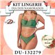Dia dos Namorados Kit Lingerie Duloren 132279+128278 Olive