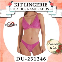Dia dos Namorados Kit Lingerie Duloren 231246+238248 Orquidea 