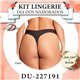 Dia dos Namorados Kit Lingerie Duloren 227191 Kit 2 Fio Dental