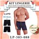 Dia dos Namorados Lupo 585-088 Kit 2 Boxer