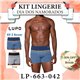 Dia dos Namorados Lupo 663-042 Kit 2 Boxer 