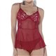 Dia dos Namorados Kit Lingerie DeMillus 30239+51239 Carmim