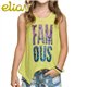 Elian-23945 Regata Feminino Limao *OUTLET*