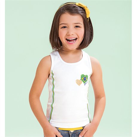 Elian Copa-16004 Blusa Feminino Amarelo 