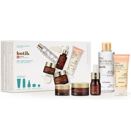 O Boticario Botik Kit Facial completo 5 itens 
