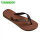 Havaianas Brasil Logo Rust Coffee 