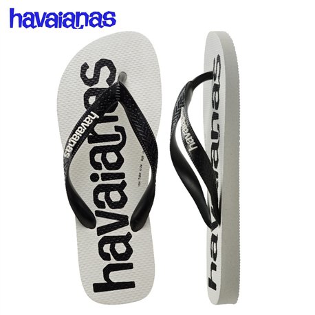 Havaianas Top Logomania 2 Black White