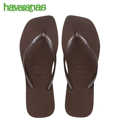 Havaianas Slim Square Dark Brown 