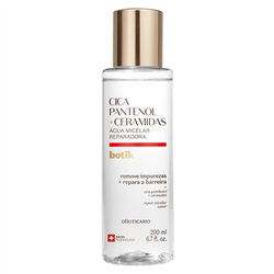 O Boticario Botik Agua Micelar Cica Pantenol e Ceramidas 200ml