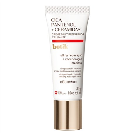 O Boticario Botik Creme Facial Cica Pantenol e Ceramidas 30g