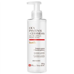 O Boticario Botik Gel de Limpeza Cica Pantenol e Ceramidas 200g