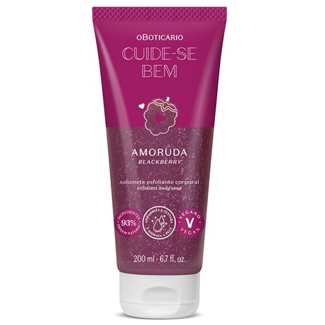 O Boticario Cuide-se Bem Esfoliante Corporal Amoruda 200ml