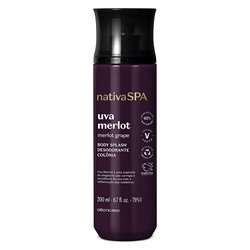 O Boticario Nativa Spa Body Splash Uva Merlot 200ml