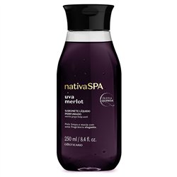 O Boticario Nativa Spa Sabonete Liquido Uva Merlot 250ml