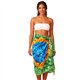 Bali Blue Canga Bandeira Fitinha
