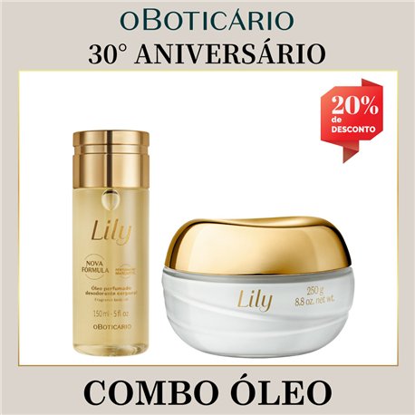 O Boticario Aniversario COMBO OLEO