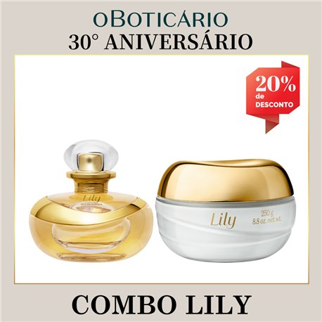O Boticario Aniversario COMBO LILY 