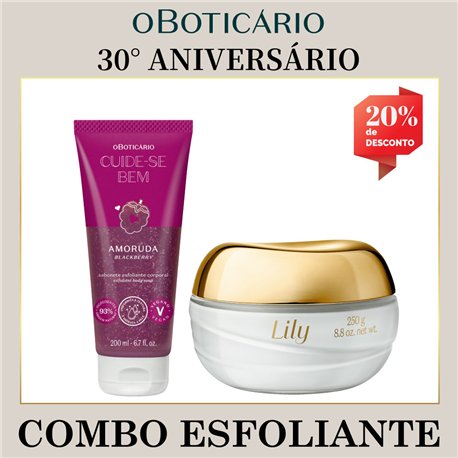 O Boticario Aniversario COMBO ESFOLIANTE 