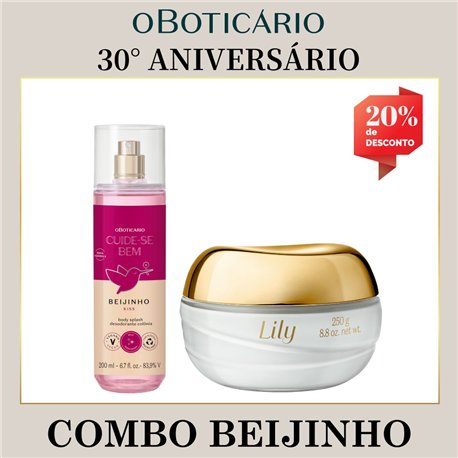 O Boticario Aniversario COMBO BEIJINHO 