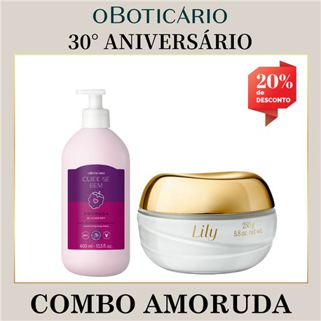 O Boticario Aniversario COMBO AMORUDA