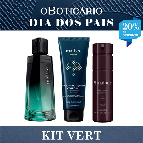 O Boticario Dia Dos Pais KIT VERT