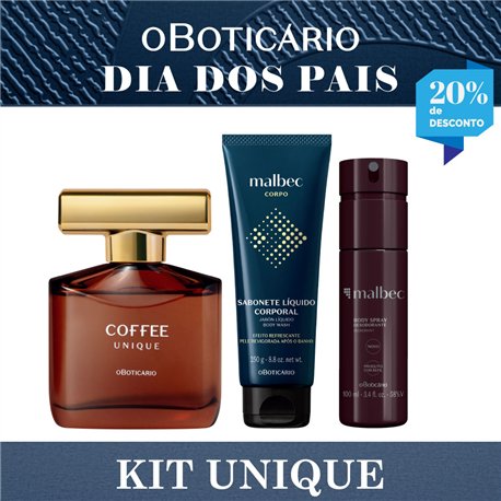 O Boticario Dia Dos Pais KIT UNIQUE