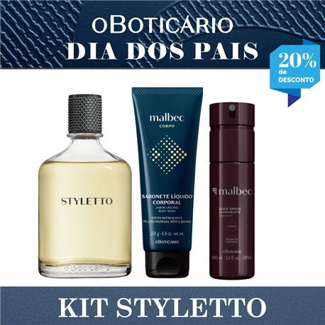O Boticario Dia Dos Pais KIT STYLETTO 