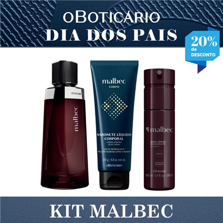 O Boticario Dia Dos Pais KIT MALBEC