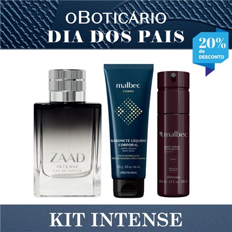O Boticario Dia Dos Pais KIT INTENSE