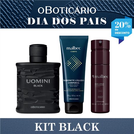 O Boticario Dia Dos Pais KIT BLACK