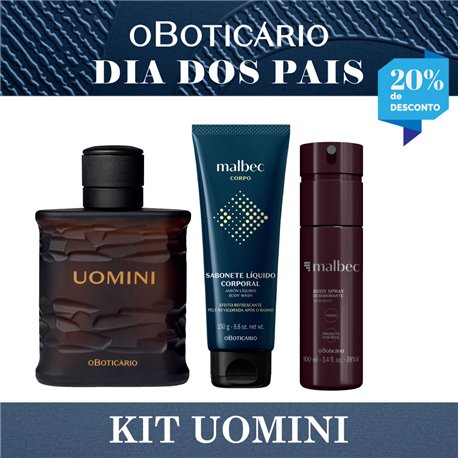 O Boticario Dia Dos Pais KIT UOMINI